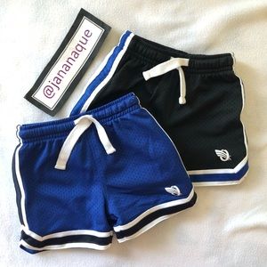 Lot of 2 OshKosh Bgosh Sporty Shorts 9m